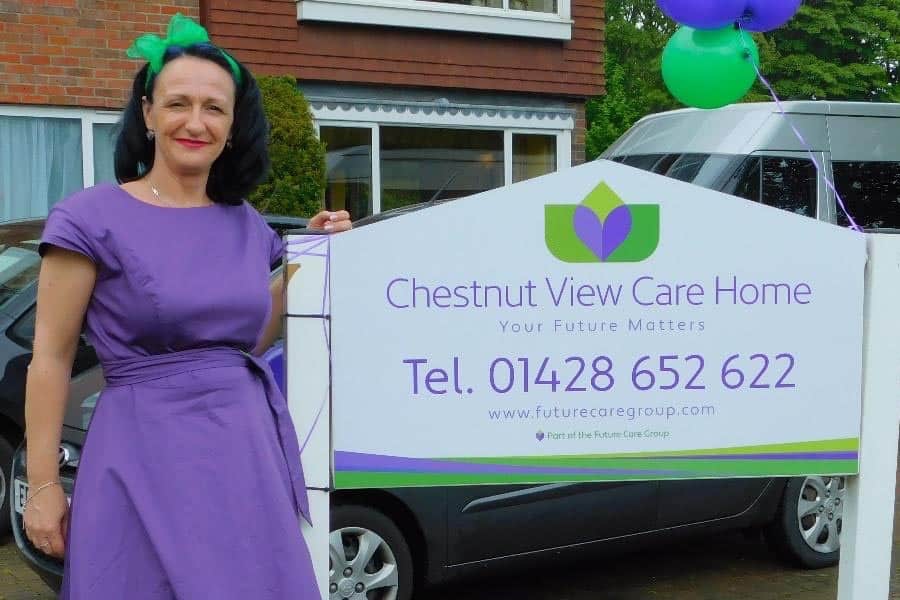 Party no. 3 at Chestnut View Care Home